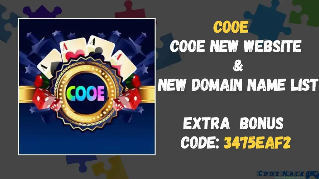 Cooe New Website and New Domain Name List